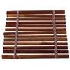 Dinnerware Sets Plant Japanese Barbecue Platter Decoration Ornaments Seafood Posture Props Plate Sashimi Bamboo Raft (13x13cm) Sushi Mat