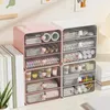 Storage Boxes 3 Tiers Makeup Organizer Holder Cosmetic Box Bathroom Countertop Desk With Drawers