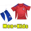 24 25 Chili Soccer Jerseys Chilien 2024 2025 Version du joueur des fans Vidal Alexis Sanchez Felipe MEDEL Erick E.VARGAS Hommes Enfants Chemises de football