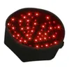 cappello per terapia della luce a led 660nm 850nm Cappello per terapia della luce rossa con logo morbido e personalizzabile