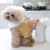 Dog Apparel 2024 Harness Vest Skirt Summer Puppy Clothing Chihuahua Yorkshire Terrier Poodle Maltese Bichon Pet Dress Small Clothes