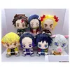 Stuffed Plush Animals 20Cm Cartoon Demon Slayer Toys Kazuma Tanjiro Nidouzi Hand Do P Toy Kids Favorite Gift Drop Delivery Gifts Dhzef