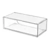 Dekorativa plattor LAWER STORAGE BOX Solglasögon Solglasögon Display Holder Organizer Portable Pet Cases