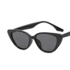 Zonnebril Triangle Cat Eyes Dames High End Veelzijdig Zwart Klein Frame Zonbeschermingsstijl