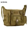 Outdoor Tassen 14 Inch Laptop Schoudertas Men039s Rugzak A4 Document Tactische Molle Messenger Sport Crosscody Sling Pack XA4581301891