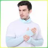 Ropa de motocicleta Mangas de brazo Protector solar Verano Sol Protección UV Hielo Seda Babero Combo Ciclismo al aire libre Pesca Escalada Mujeres Hombres Máscara Brazalete