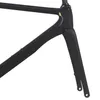 Quadros de bicicleta Aero Racing Carbon Road Frame Tt-X3 Freio a disco Todo preto BB386 142x12mm através do eixo entrega entrega esportes ao ar livre ciclismo bi dhroc