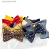 弓ティ格差bowtie bow tie Jacquard Mens Bow Tie Factory Direct Supply shengzhou polka dot mens bow tie y240329