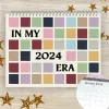 Stickers Calendar 2024 Wall Calendar 2024 Music Posters Album Cover Poster Calendar for Girl and Boy Wall