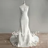 Robes sexy urbaines DIDEYTTAWL Image réelle sans bretelles en dentelle appliquée robe de mariée sirène chérie sans manches robe de mariée dos nu yq240329