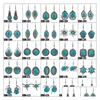 Stud 32 styles Vente Bohême Bijoux Boucles d'oreilles Déclaration rétro Turquoise Drop Dangle Cadeaux pour la livraison Dhn1F