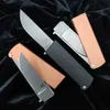 Flipper Assisted Tactical Folding Knife D2 Stonewashed Blade T6 Aluminium Handle Self Defense Outdoor EDC Pocket Camping Knives 535 3300 UT85 A07