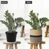 Manden LuanQI Geweven Vuile Doek Mand Diversen Kast Opvouwbare Opberggrepen Mand Stro Multifunctionele Zakken Bloem Plant Pot Mand