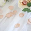 100pcs Champange Satin Rose Pétales De Mariage Accories Home Decorati Fille Panier Jeter Pétales E7c6 #