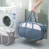 Sacs à linge paniers en maille paniers de lavage de vêtements pliables et portables avec poignées de transport renforcées pour la maison