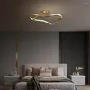 Plafondverlichting Creatieve LED-lichtkroonluchter voor slaapkamer, eetkamer, restaurant, Scandinavische luxe, woondecoratie, verlichtingsarmatuur, glans