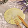 Tafelmatten Stain-resistente eetjuisteigenschappen van hoge kwaliteit PVC Placemats Elegant Round For Holiday Festive