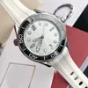 Herrklockor Desig Ceramic Bezel Flod CLASP Automatisk mekanisk designer Mega -klockor Orologi Di Lusso Luxury Master Watch Wristwatches Orologio 11