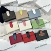 High-end designertas Nieuwe handtas Dames korte portemonnee Topkwaliteit echt leer Oud geld Clip Meerdere kaartpositie Gesp Zero Organ Fold Bag