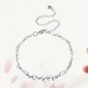 Anklets Ankle Chain Anklet Silver Bracelet For Women Gilded Barefoot Fashionable