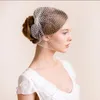 Bridal Birdcage Veil Wedding Party Head Dr Elegant Face Wedding Veil For Woman Blusher Veils Fascinators Hair Accesories 35Zr#