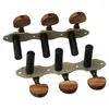 Bowls 2pieces Guitar Tuner Tuning Keys Pegs Machine Heads for Classical