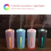 Office mini ultrasonic air humidifier aromatic essential oil diffuser aromatherapy mist 7-color portable USB humidifier family car bedroom