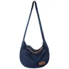 Tas Damesmode Hobo Lichtgewicht Veelzijdige schouder Grote capaciteit Jean Crossbody Casual Zachte tas