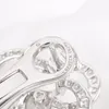 Topp Europe Luxury Famous Brand Pure 925 Sterling Silver Jewelry for Women Camellia Flowers Stud örhängen Utsökta romantiska gåvor252b