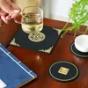 Table Mats Chinese Style Heat Insulation Silica Gel Mat Creative Environmental Decoration Tea Set Anti-slip