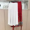 2024 Lente Nieuwe Youdie Imitatie Make-Up Bloem Chinese Paard Gezicht Rok Vliegtuigen Mouw Set Ming-dynastie Hanfu Top