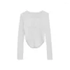 Frauenpullover Weißer Pullover Frauen 2024 Ropa Mujer Oansatz Tunika Pelziger Jumper Pull Femme Mode Süße Einreiher Strick Abgeschnitten