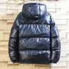 2024 Damen Daunenjacke Winter Glänzend Silber/Schwarz/Gold/Blau Mit Kapuze Parka Outwear Daunen Gepolsterte Mäntel Weibliche b0sw #