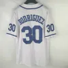 Movie Baseball Jerseys The Sandlot Benny 'The Jet' Rodriguez Bel Air Academy Printed Michael 'Squints' Palledorous Alan Yeah-Yeah McClennan Scotty Smalls