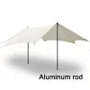 Tentes et abris anti-déchirure enduit de sier épaississement tissu Oxford tige en aluminium auvent auvent anti-pluie pergola extérieure cam drop d otkln