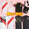2024 Peru Futbol Formaları Lapadula Luis Lberico Pineau Cuevas Cartagena Tapia Valera Aquino Milli Takım 24 25 Evde Futbol Gömlek Erkek Çocuklar