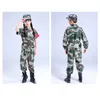 Uniforme militaire tactique pour la journée des enfants Camou Déguisement Costume Halen adulte pour Kid Girl Scout Boy Soldier Army Suit P6RV #