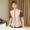 restaurant Waiter Hotel Staff Uniforms Cleaning Costume Pedicure Women's Dishwer Top Work Clothes Ladies Housekee Shirt z9mt#