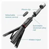 セルフィーモノポッドFGCLSY 2023新しいアルミニウム隠されたワイヤレスセルフィースティックBluetooth Shutter Monopod Phone Tripod Fill Light for Live Broadcast 24329