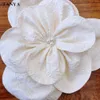 satin Big Fr Wedding Corsage 35cm Diameter With Pin Pearl Fr Core Elegant Bridal Accories DQG1410 M3Yr#