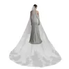 V338 Luxury Wedding Bridal Cathedral Veil Oneyer Oneyer Tulle Sequestro in pizzo Applicata Bhite Bhite Veil Women Marriage Accories W2ZF#