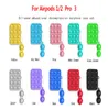 W przypadku Airpods 1 2 Pro 3 Case Push Education Dekompresyjne zabawki Bezprzewodowe Bluetooth Earmephone Sange2860389