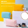 Cosmetic Bags Stylish PU Octagonal Bag Large Capacity Portable Toiletry Travel Storage Supplies