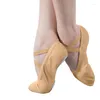 Scarpe da ballo Donna Morbide Uomini adulti Bambini Ragazza Scarpe da danza classica Tela Pantofole professionali Suola divisa Ballerina Slip On Pratica