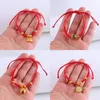 Bedelarmbanden 2024 Draak Jaar Geluk Rood Touw Armband Verstelbare Chinese Stijl Dierenriem Handgemaakte Sieraden Kerstcadeau