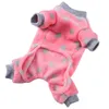 Ropa para perros Pijamas para mascotas Trajes de niña cálidos y flexibles Ropa a prueba de frío Ropa para el hogar Camisón de invierno Suministros de suéter para cachorros