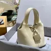 토트 백 사물함 호보 디자이너 야채 바구니 핸드백 호보 자물쇠 헤드 백 사물함 어깨 크로스 가방 물통 가방 여자를위한 가방 가방