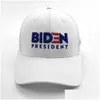 Cappellini da ballo 2021 Usa Presidente Elezioni Cappello da partito per Joe Biden Keep America Grande berretto da baseball Cappelli di snapback Uomini Consegna di goccia Moda Dhenw