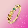 Pierścienie klastra Infinity Stones Pierścień 925 srebrna uprzężę moc Fit For Original for Women My My Minking Fashion Biżuteria