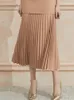 susu Strapl Sleevel Elegant Dres Solid Pleated Suspenders Dr Women Clothing Formal New Autumn Fi 2022 NH-A060 t0SB#